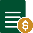 Money and document illustration